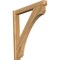 Ekena Millwork Legacy Arts & Crafts Rough Sawn Outlooker, Western Red Cedar, 6"W x 46"D x 46"H OUT06X46X46LEC03RWR - alternate 1